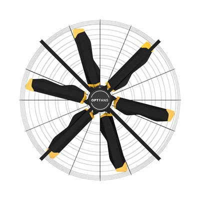 OPTFANS Dideli sieniniai ventiliatoriai Dideli sieniniai ventiliatoriai